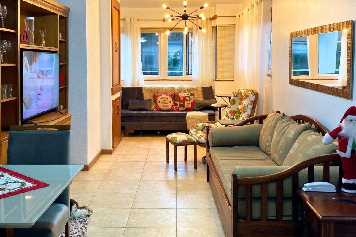 Apartamento No Residencial Village No Centro De Gramado, Com Piscina Aquecida E Hidromassagem מראה חיצוני תמונה